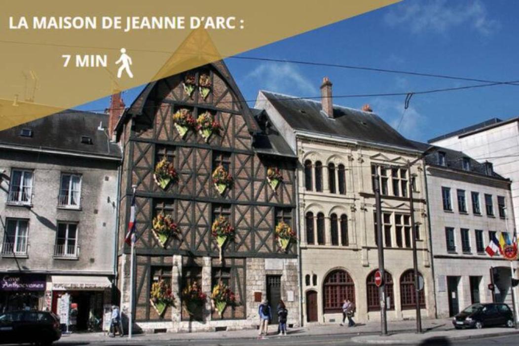 Ferienwohnung Studio Contemporain A Deux Pas De La Cathedrale Orléans Exterior foto